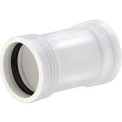 Nicoll Ht-Pp (Amax Pro) Ø50 mm hvid dobbeltmuffe
