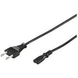 MicroConnect Power Cord Notebook 0.5m Black