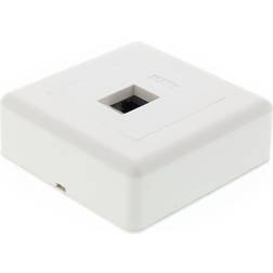 Deltaco Wall Outlet 1-port