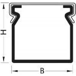 TEHALIT Ledningskanal ba6 40060 (2 mtr)