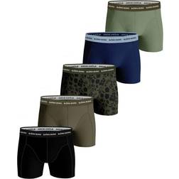 Björn Borg Essential Boxer 5-pack - Black/Blue/Green/Print