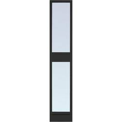 Scandidoor Viken 2G Sidoljus Klarglas S 9000-N (40x200cm)