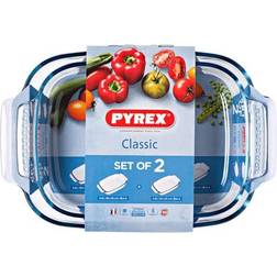 Pyrex Classic Oven Dish 2pcs