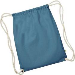 Westford Mill EarthAware Organic Gymsac - Airforce Blue