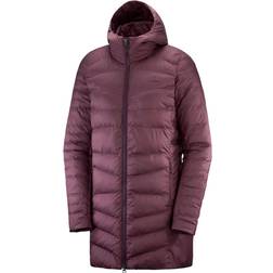 Salomon Women's Sight Storm Hoodie - Mauve Wine