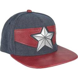 Cerda Flat Peak Avengers Cap - Navy Blue