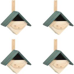 vidaXL Bird House 4pcs