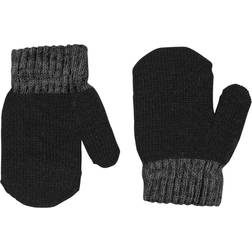 Lindberg Sundsvall Wool Mitten - Black/Anthracite