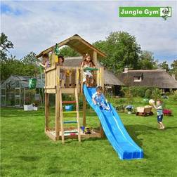 Jungle Gym Play Tower Complete Chalet Excl Slide