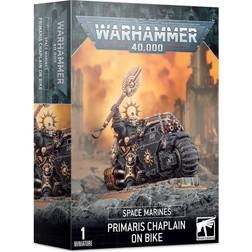 Games Workshop Space Marines Primaris Chaplain on Bike