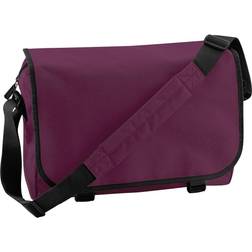 BagBase Adjustable Messenger Bag 11L - Burgundy