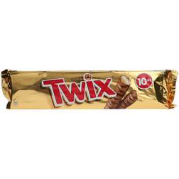 TWIX PAKKE MED 10 CHOCOLADEBAR ➞ På lager klar til afhentning 500g 10pack