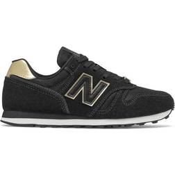 New Balance 373V2 W - Black with Gold Metallic