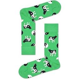 Happy Socks Ying Yang Cow Sock - Green