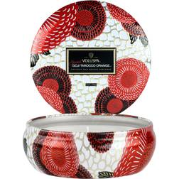 Voluspa Goji Tarocco Orange 3 Wick Tin Scented Candle 12oz