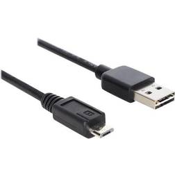 DeLock Easy-USB USB A - USB Micro-B 2.0 1m