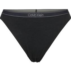 Calvin Klein Pure Ribbed Bikini Brief - Black