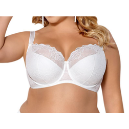 Gorsenia Blanca K357 Half Padded Bra - Ecru