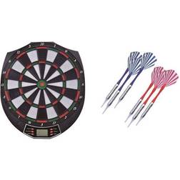 Sport1 Elektronisk Dartspil 38cm m/6 pile