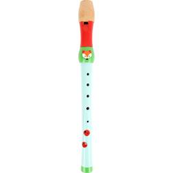 Small Foot 10722 Children's Flute, Child-Friendly Design, Made of Sturdy Wood and Suitable for Playing, Encourages The Creativity