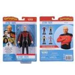 The Noble Collection Star Trek Captain Picard BendyFig 7.5 Inch Action Figure