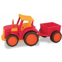 Wonder Wheels traktor rød m/anhænger