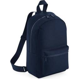 BagBase Mini Essential Backpack/Rucksack Bag Blanc/Noir/Violet