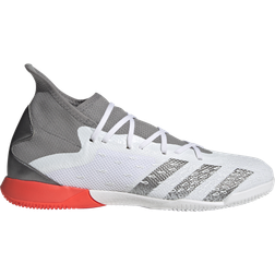 Adidas Predator Freak.3 Indoor Boots M - Cloud White/Iron Metallic/Solar Red