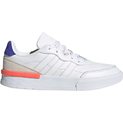 Adidas Clubcourt Shoes - Cloud White/Sonic Ink, Male