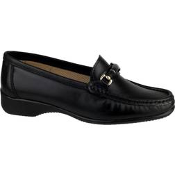 Cotswold Barrington Dames Loafer Slip On - Zwart