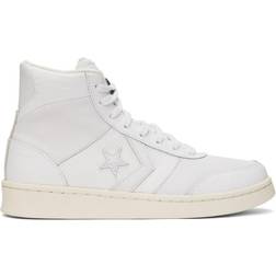 Converse Pro Leather Sport Hi - White/White/Egret