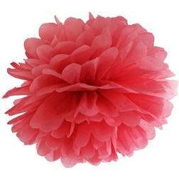 PartyDeco Pom Pom Rød 25cm