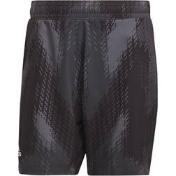 Adidas Primeblue 7" Printed Shorts Men - Grey Five/Black