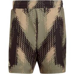 Adidas Printed Short 7 Inch - P.Blue/Brown