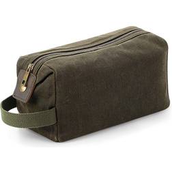 Quadra Heritage Wash Bag - Olive Green