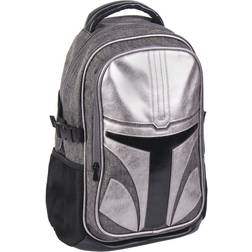 Cerda Backpack Casual Fashion Travel The Mandalorian - Black/Grey