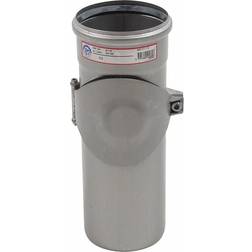 Blucher access pipe 110mm long ss/304