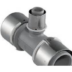 Uponor press composite tee reducer ppsu 16-20-16