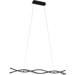 Eglo Lasana Black Pendant Lamp 98.5cm