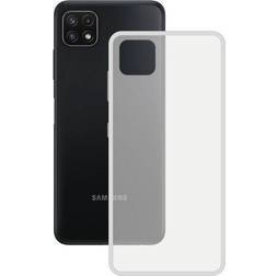 Ksix Custodia Flex Trasparente per Samsung Galaxy A22 4G