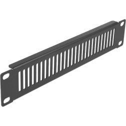 DeLock Täckpanel Med Ventilation 10" 1u Svart