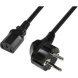 LogiLink strømkabel IEC 60320 C13 til CEE 7/7 1.8 m