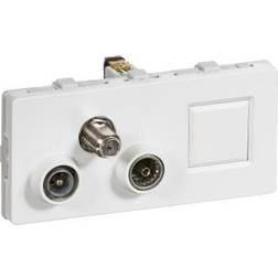 Schneider Electric LK antenneudtag TV/R/SAT/RJ45 slutdåse TD352 HV