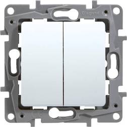 Legrand Niloe Krone/korrespondance Afbryder 10a Hvid