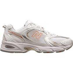 New Balance 530 W - White/Silver Metallic/Team Orange