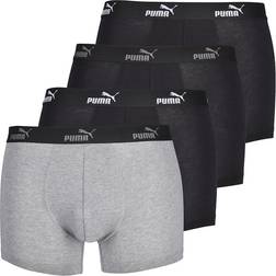 Puma Promo Solid Boxer 4-pack - Black