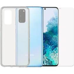 Ksix Custodia in TPU Trasparente per Samsung Galaxy S20