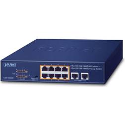 Planet GSD-1008HP Switch 10 10P 8 PoE+ 120W