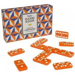 Ridley's AGAM083 Classic Double Six Dominoes Tile Game for Kids & Adults 28Piece Blue