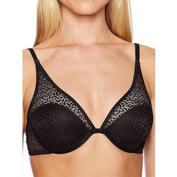DKNY Modern Lace Plunge Bra - Black